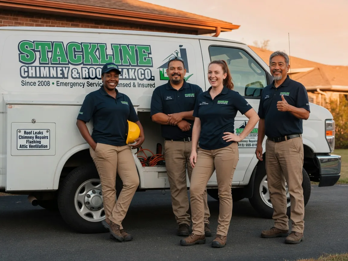 Chimney flashing repair company in The Plains, OH